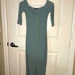 Fashion Nova Green Dress